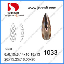 Yiwu Wholesale China Drop Crystal Glass Stone for Clothing Accessory